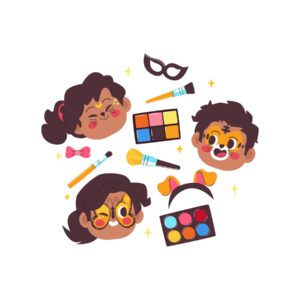 الرسم على الوجه