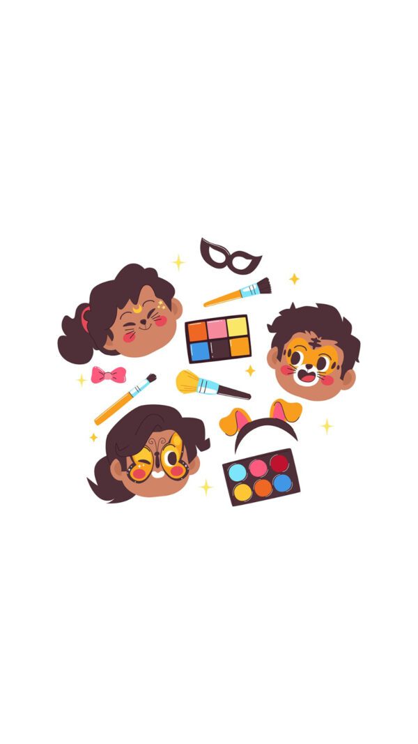 الرسم على الوجه - Image 1