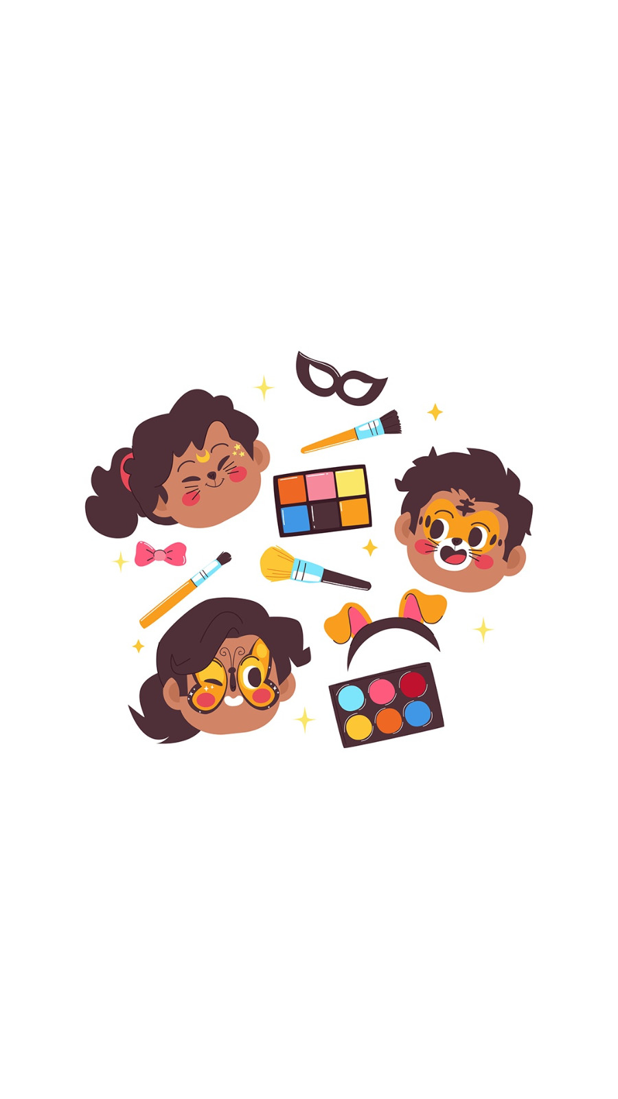 الرسم على الوجه - Image 1