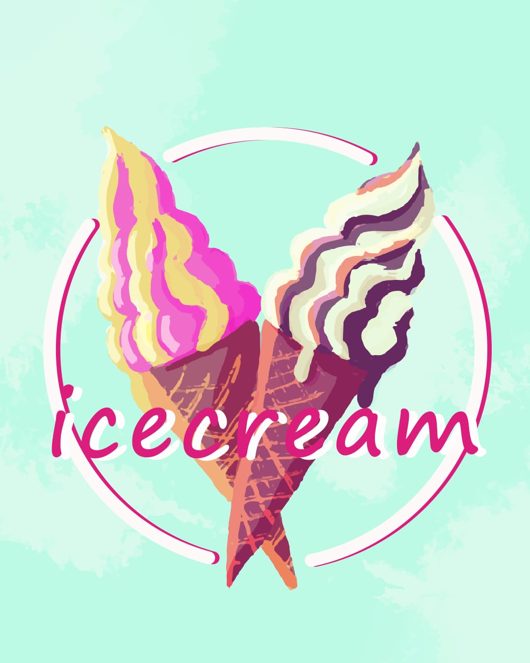 عربة الأيسكريم الباكج الأول - Image 1